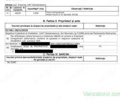 Vand teren extravilan 4600 mp.12 euro mp,negociabil!Campineanca Jud.Vrancea!