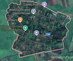 Teren intravilan 1400 mp Folea (lângă Timișoara) utilități, asfalt