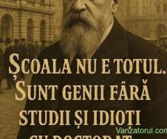 Ofer meditații și consultanță pentru licență, disertație și Doctorat.
