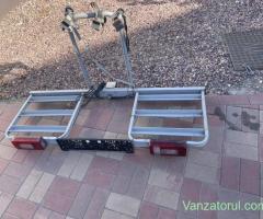 Suport auto cârlig pentru 3 biciclete