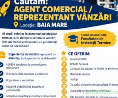 Agent Comercial- Reprezentant Vanzari - locatia Baia Mare