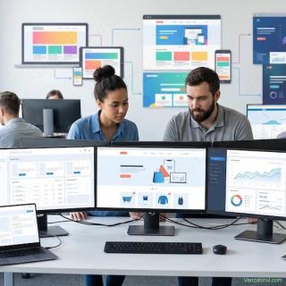 Realizare aplicatii web, website de prezentare, UX designer developer