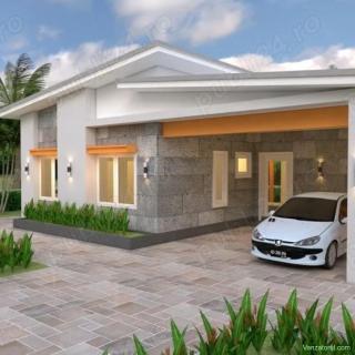 Kit casa lemn 132 mp