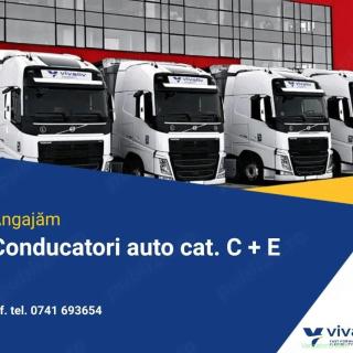 Angajam Sofer profesionist cat C sau C+E