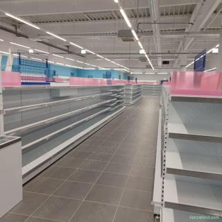 Rafturi metalice, mobilier magazin- LICHIDARE DE STOC MINIM 20% REDUCERE!!!
