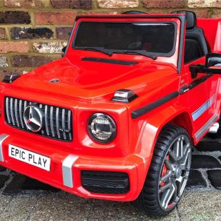 Masinuta electrica pentru copii Mercedes G63 AMG 2x35W 12V RED
