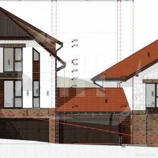 Casa cu 4 camere, 500 mp teren, garaj