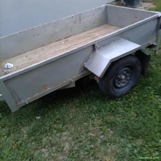 Remorcă 750kg cu acte la zi