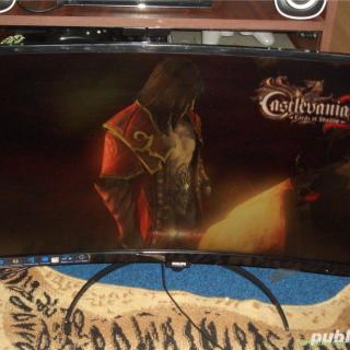 Monitor Ultra Curve Philips 75x45 cm merce i pe post de televizor (Schimb)
