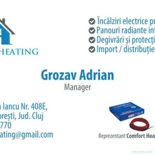 Covorase incalzitoare, Incalzirea electrica in pardoseala