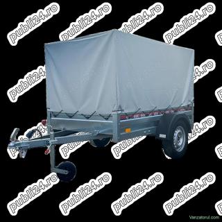 Remorca auto REPO RRS 2100 x 1150 x 340 mm 750 kg. cu cadru si prelata
