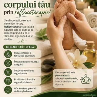 Masaj Reflexoterapeutic -EXCLUSIV PENTRU FEMEI-