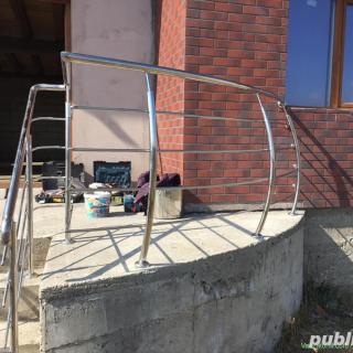 Scari, balustrade de inox Suceava