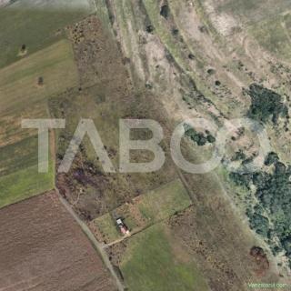 Teren extravilan de vanzare 4496 mp constructie cabana Gusterita Sibiu