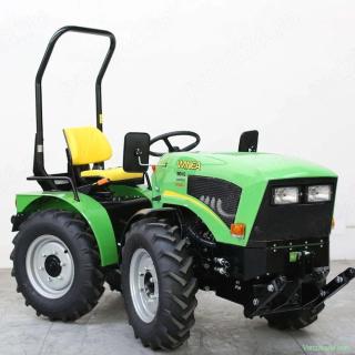 Tractor nou articulat cu roti egale pentru viticultura si pomicultura