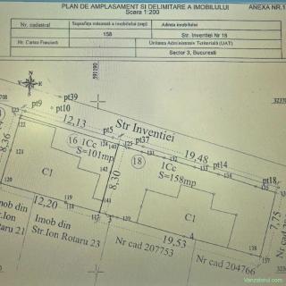 Vitan Auchan Energeticienilor str.Inventiei 18 sector 3 Teren 200 mp + casa veche PROPRIETAR,acte
