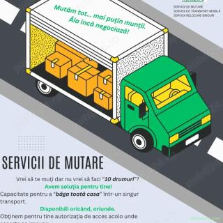 Transport mobila + montaj