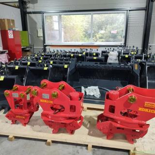 Cupla rotativa miniexcavatoare excavatoare