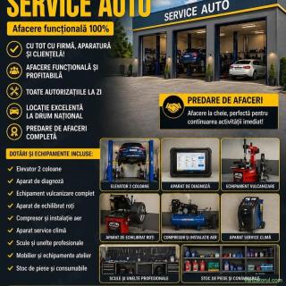 De vanzare service auto (predare de afacere)