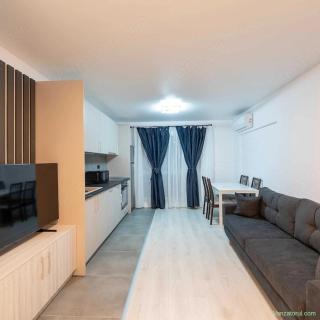 Inchiriez apartament de 2 camere la metrou Piata Sudului, complet utilat si mobilat