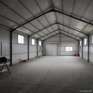 Hală metalică industrială NOUĂ, vânzare sau închiriere cu destinație producție și depozit