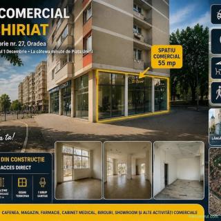 Spațiu comercial de închiriat Oradea
