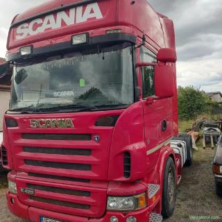 vand scania si semiremorca schmitz prelată si platforma