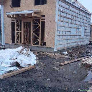 Case structura lemn