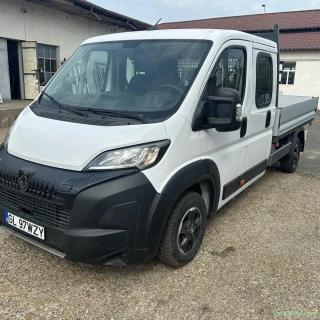 peugeot boxer 2.2 diesel 140cp doka 2023 40 mii km bena 3.0 m