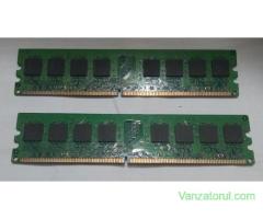 Vand 2 Memorii RAM de 1 GB DDR2