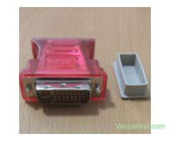 Vand Adaptor Convertor DVI 24+5 pini la VGA
