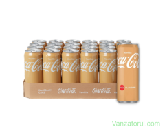 Bautura Coca Cola Vanilla import Olanda  Total Blue