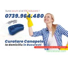 Curatare canapele in Bucuresti