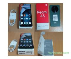 Vand Telefon Xiaomi Redmi A3 128GB 4GB RAM Dual Sim,Ecran  6.71 ,nou