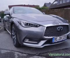 Unicat in Ro INFINITI Q60 Coupe 2.0l turbo 211hp cutie automata scaune piele natur Bose trapa plafon