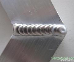 Sudura Aluminiu, Inox