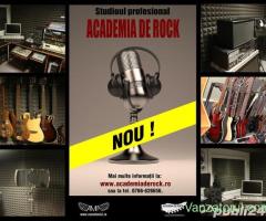 Studio de inregistrari audio - Academia de Rock