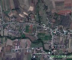 Loc de casa si teren de vanzare Borsa Cluj, intravilan locuri de casa + extravilan terenuri agricole