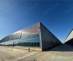 Inchiriere depozit hala spatiu industrial showroom Afumati - DN2 - Dorally, Ilfov