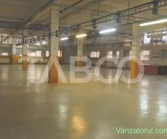 Hala generoasa amenajata pretabila productie Sibiu