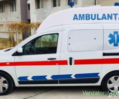 Ambulanta privată satu mare , transport pacienți pe targa ,carucior
