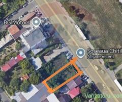 Teren de vanzare cu PUD aprobat | Șos. Chitilei