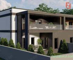 Duplex despartit prin garajul vecinului - 5 camere, finisaje premium