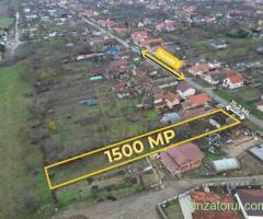 Teren intravilan curti constructii 1500mp | Sag