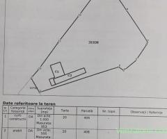 Casă (intravilan 1900mp) + 4,9 ha teren arabil - Tomulești, Toporu, Giurgiu - 39.995