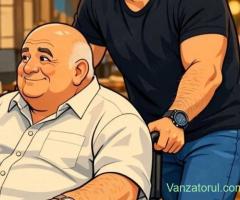 Bărbat cu experiență în ingrijire