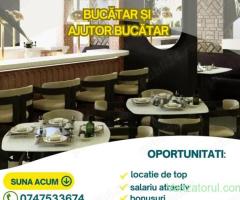 STAGE Galati angajeaza ajutor bucatar