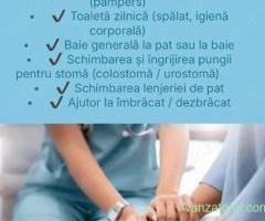 Servicii de infirmiera la domiciliu in București : Pampers, Baie Gen