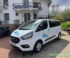 Ford Transit Custom L2H1 2 Diesel 23.000 km 8+1 locuri