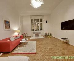 Apartament istoric, 3 camere, 104 mp - Piața Victoriei | Vedere panoramică,complet utilat și mobilat